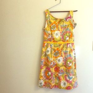 Kate Spade sleeveless 70’s inspired dress